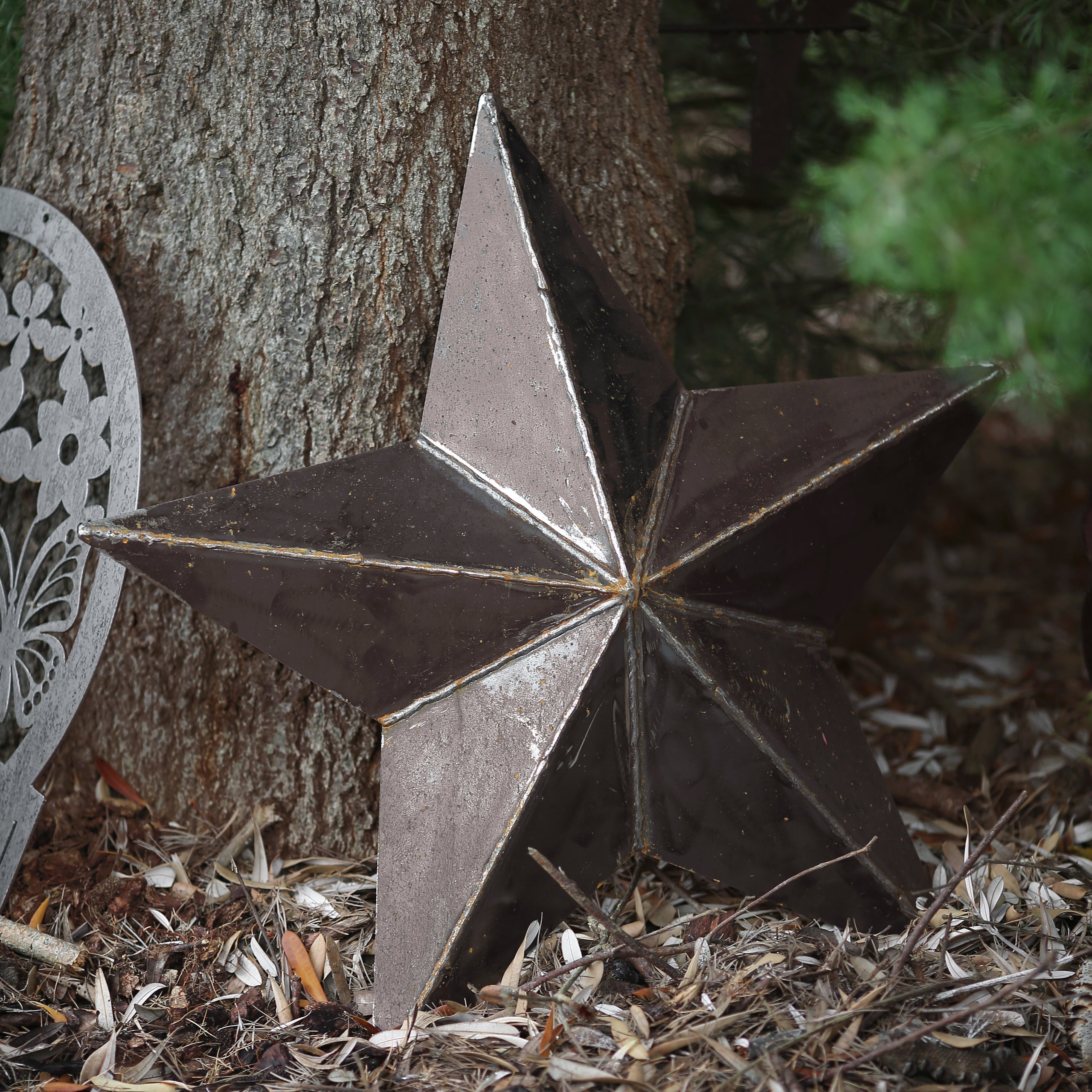 Rusty Star 3D Gravelly Beach Metalworks